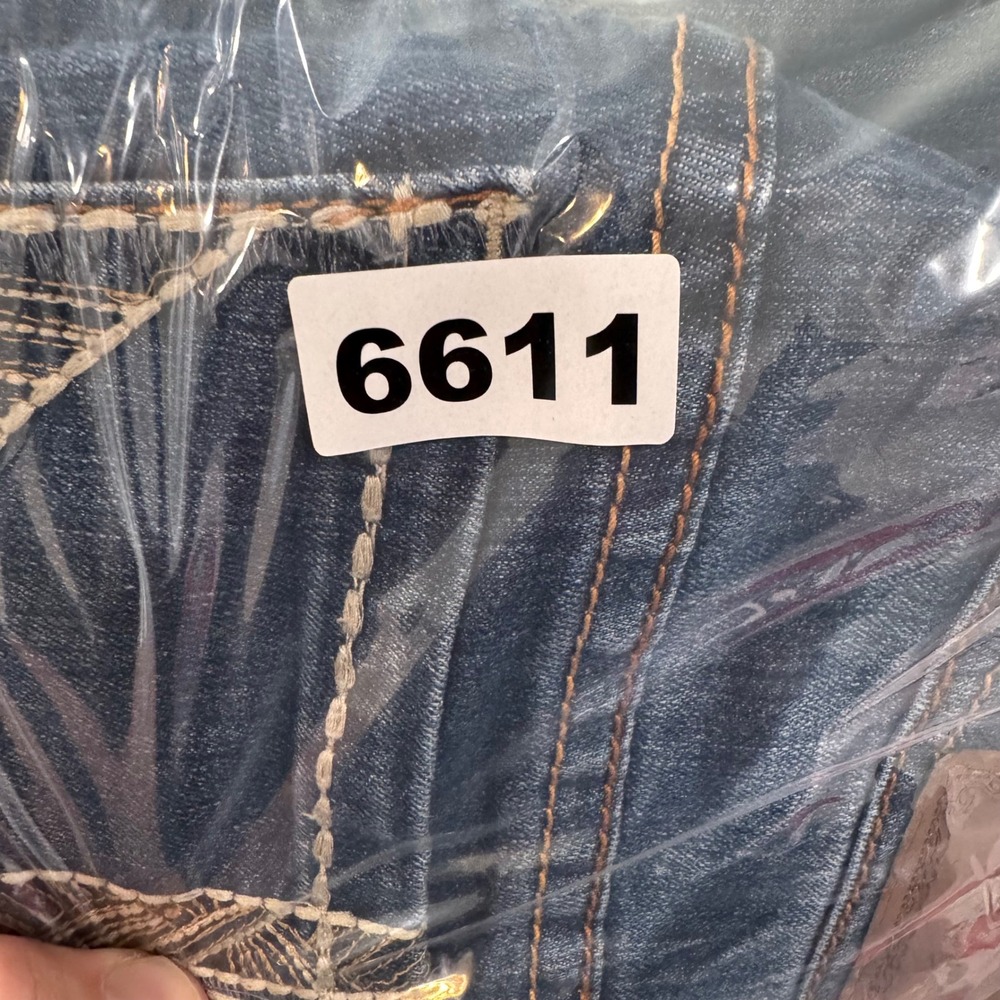 Ariya Y2K Low Rise Flare Jean 13/14 Y2K Distressed Indie Sleaze Fairy‎ Grunge - Picture 13 of 13